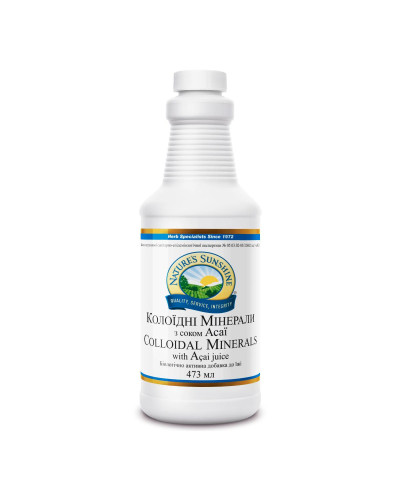 Колоїдні мінерали з соком Асаї (Colloidal Minerals with Acai Juice)
